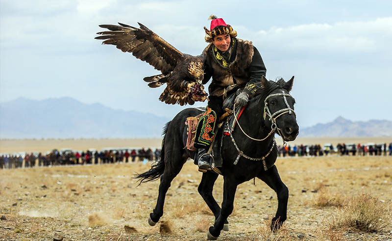 eagle festival mongolia photos 